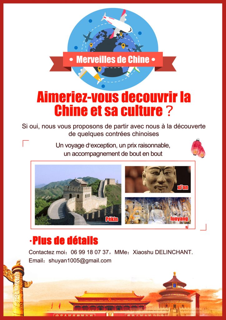 Voyage Chine mars 2019