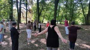 Pratique du Qi Gong au Parc Sainte Marie Nancy